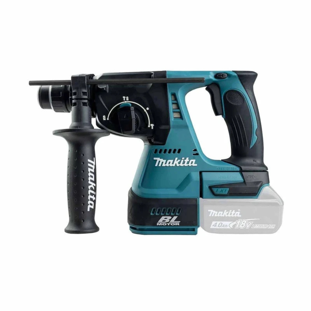 DHR242Z 18V Brushless SDS+ Rotary Hammer Drill with 1x 5.0Ah Battery, Charger and Makpac Carry Case