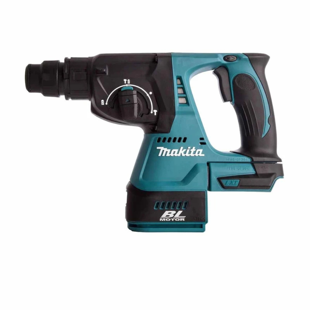 DHR242Z 18V Brushless SDS+ Rotary Hammer Drill with 1x 5.0Ah Battery, Charger and Makpac Carry Case