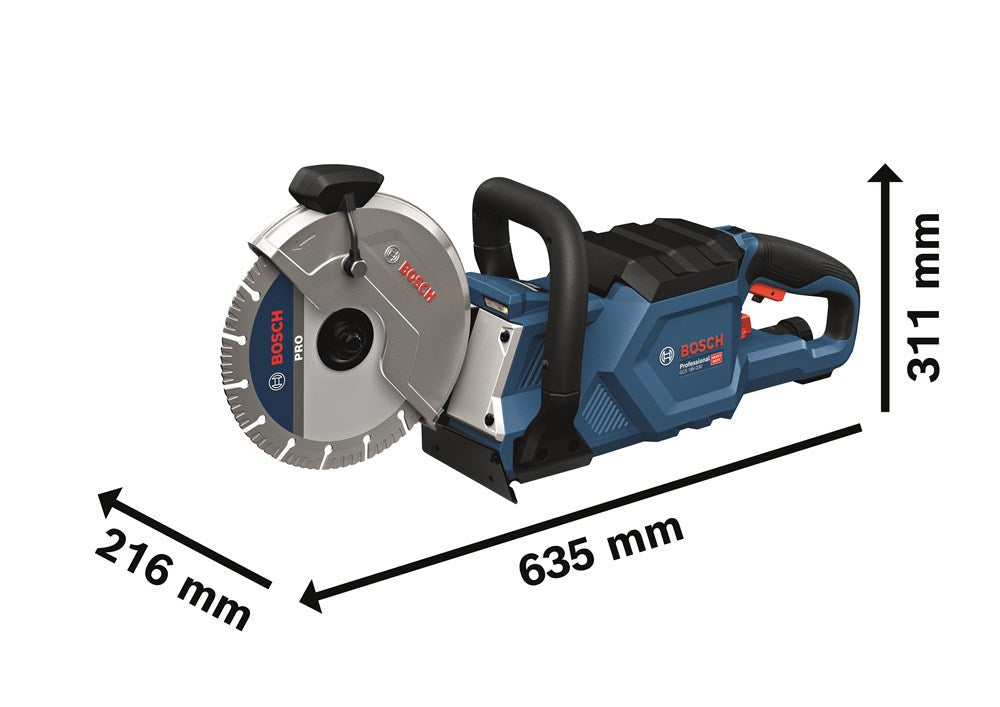 Bosch GCS 18V-230 Solo Cordless Wall Cutter - 06013B0000