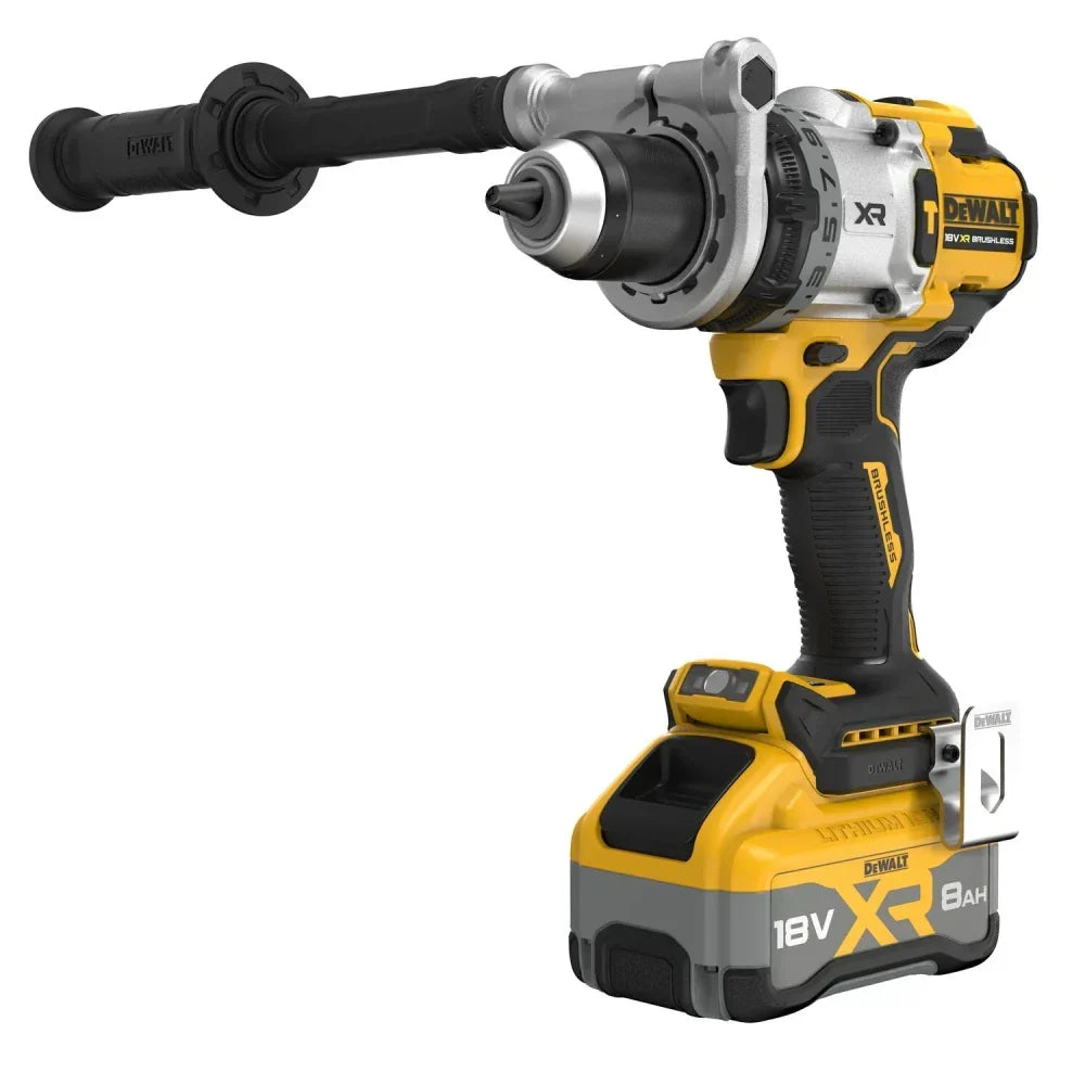 DEWALT DCD1007WW1T-QW 18V XR Premium 3-Speed Hammer Drill/Driver (Cordless Hammer Drill)