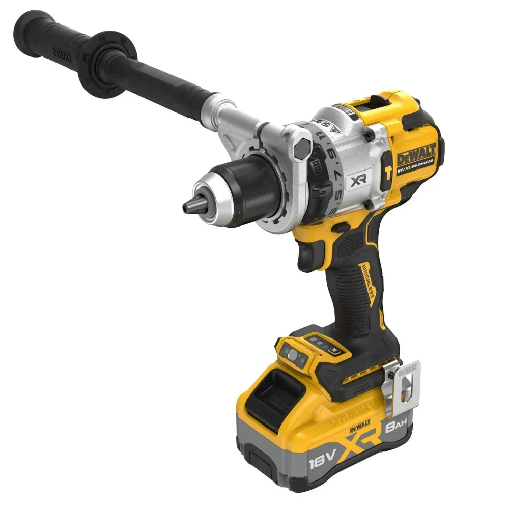 DEWALT DCD1007WW1T-QW 18V XR Premium 3-Speed Hammer Drill/Driver (Cordless Hammer Drill)
