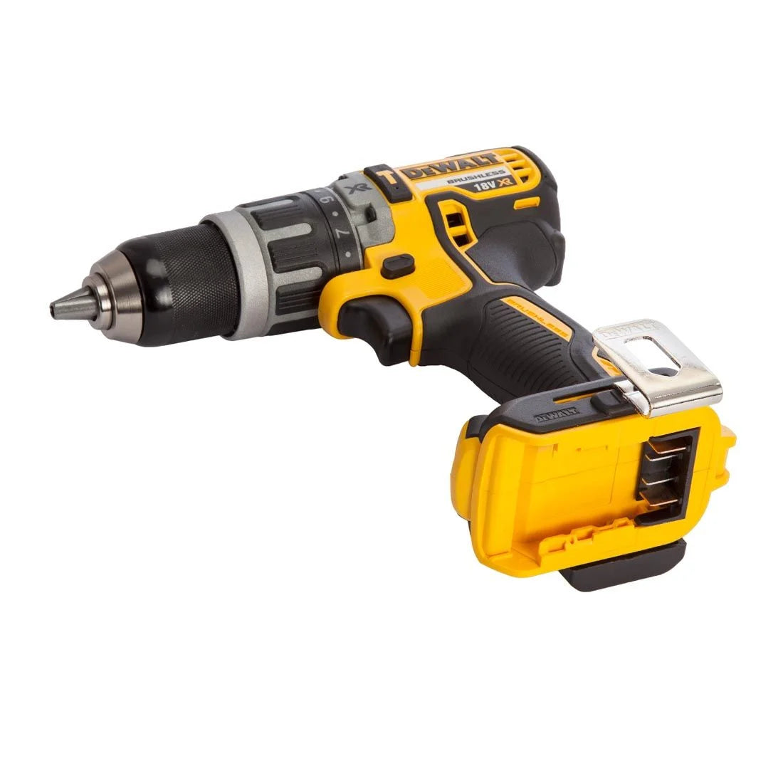 DeWalt DCK266P2T Brushless 18v Combi Drill & Impact Driver Inc 2x 5.0Ah Batts In TSTAK Carry Case