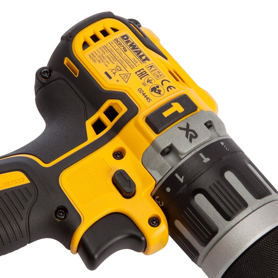 DeWalt DCK266P2T Brushless 18v Combi Drill & Impact Driver Inc 2x 5.0Ah Batts In TSTAK Carry Case
