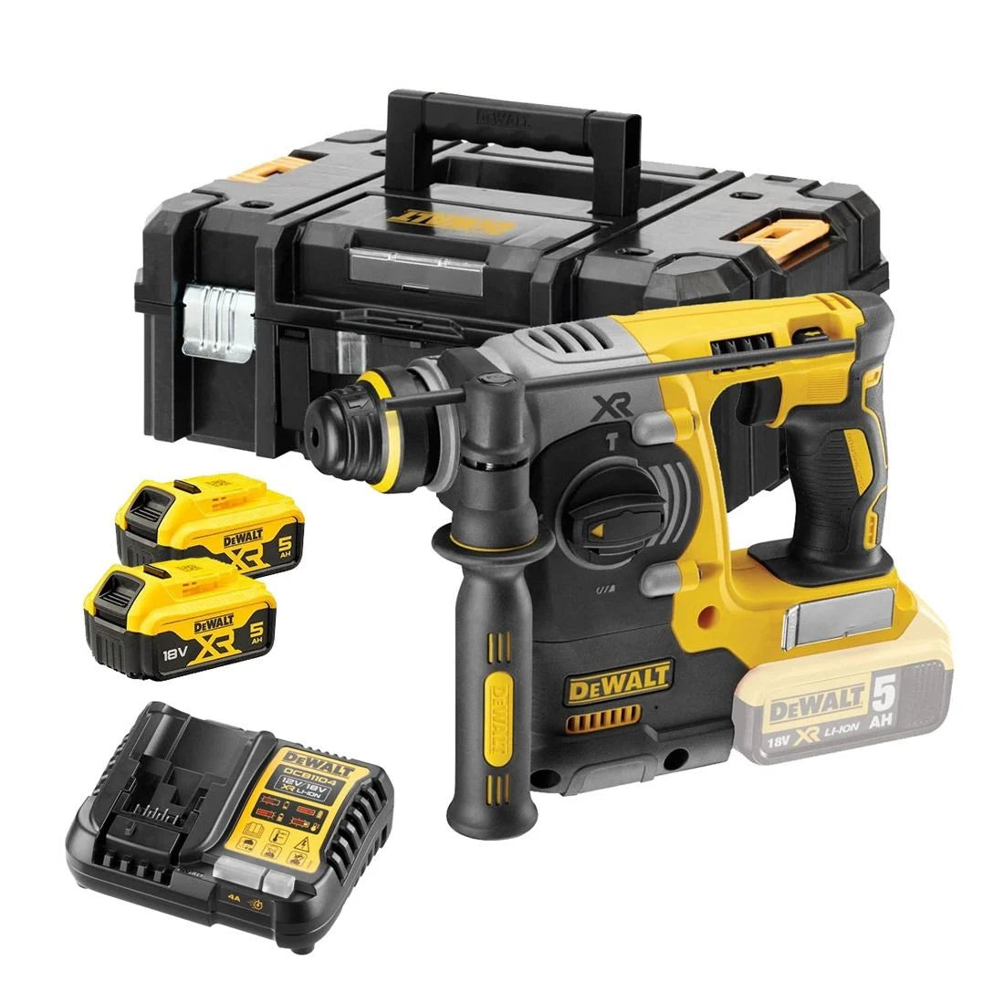 DeWalt DCH273P2 18v XR SDS+ Plus Brushless Rotary Hammer Drill Inc 2x 5.0Ah Batts