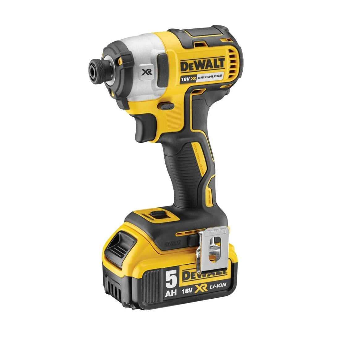 DeWalt DCK266P2T Brushless 18v Combi Drill & Impact Driver Inc 2x 5.0Ah Batts In TSTAK Carry Case