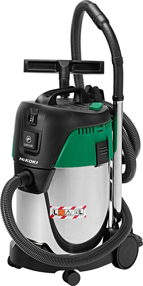 HiKOKI RP300YDLWAZ Wet/Dry Vacuum Cleaner (Construction Vacuum) 230V In Box