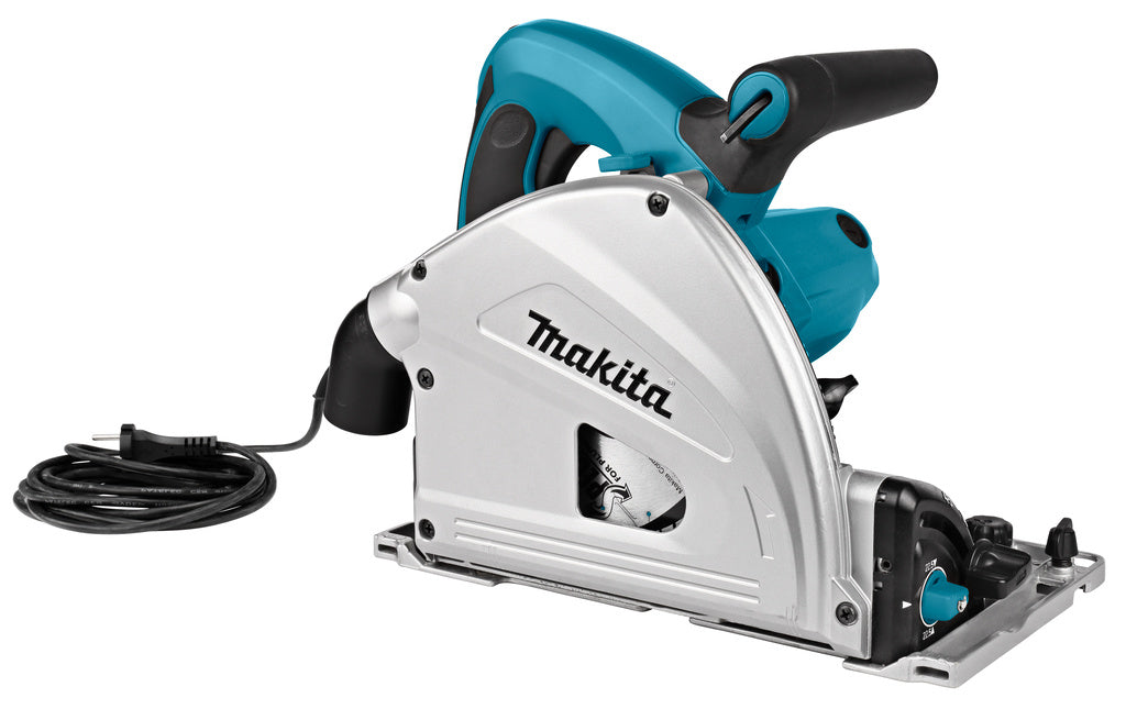 Makita SP6000J1X2 230 V Plunge Circular Saw 165 mm - 2 Guide Rails
