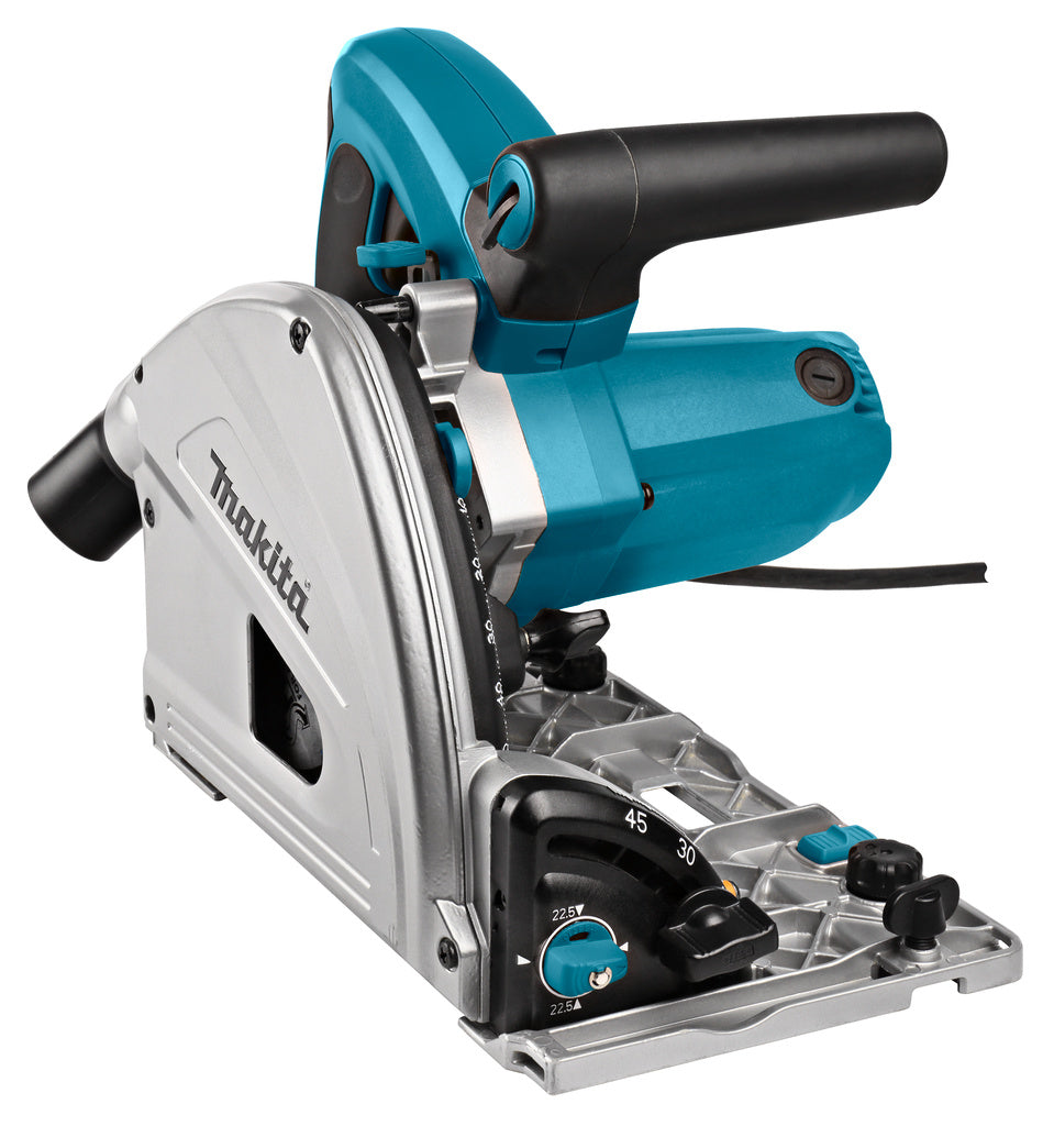 Makita SP6000J1X2 230 V Plunge Circular Saw 165 mm - 2 Guide Rails