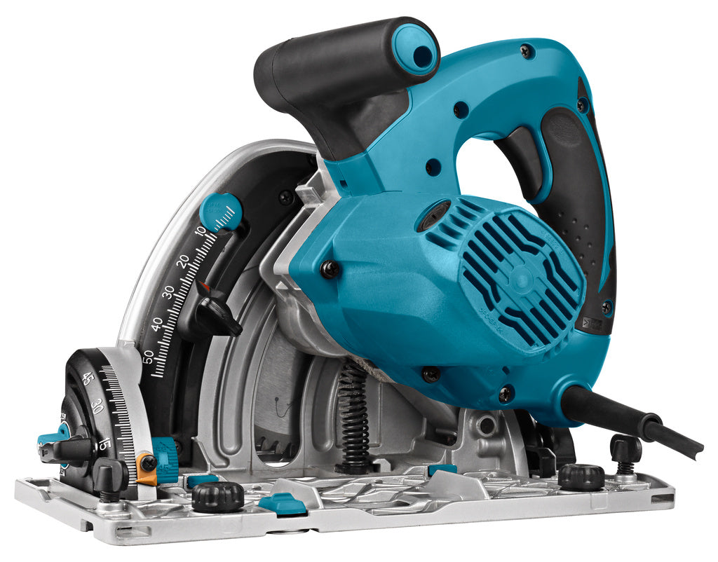 Makita SP6000J1X2 230 V Plunge Circular Saw 165 mm - 2 Guide Rails