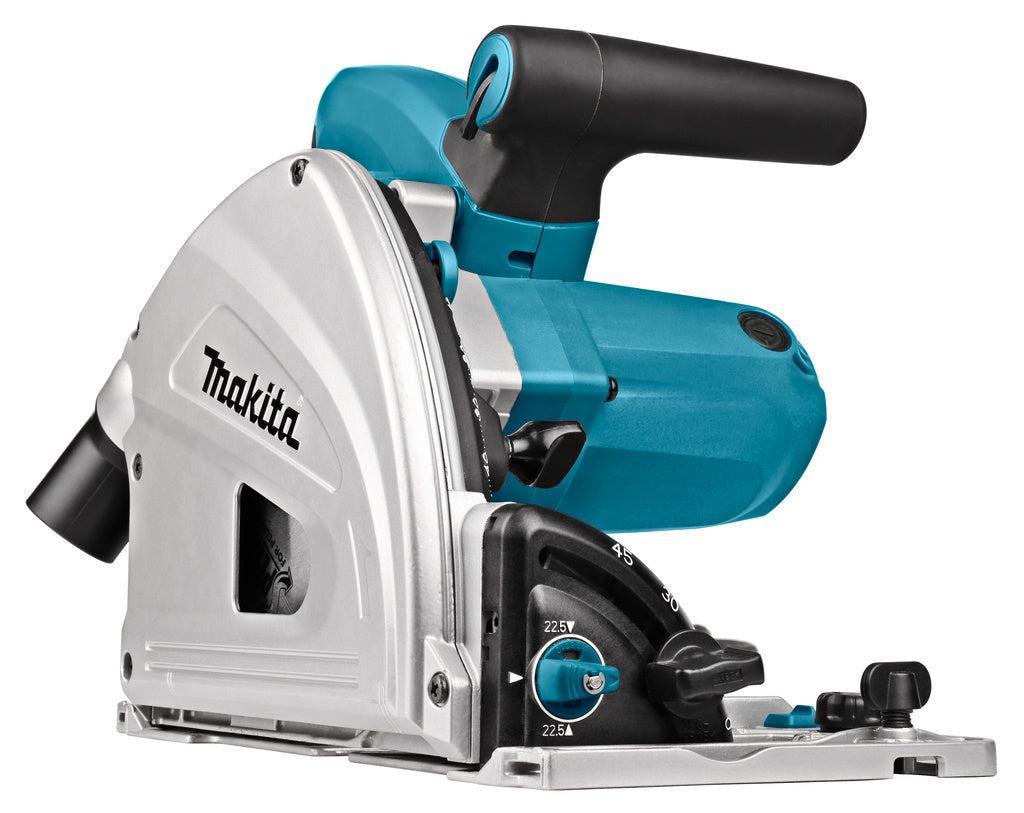 Makita SP6000J1X2 230 V Plunge Circular Saw 165 mm - 2 Guide Rails