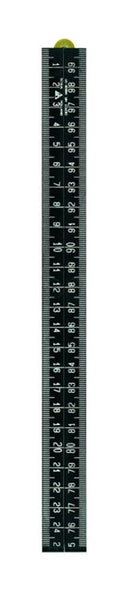 Schuil Folding Rule Plastic Black 1m - 8625