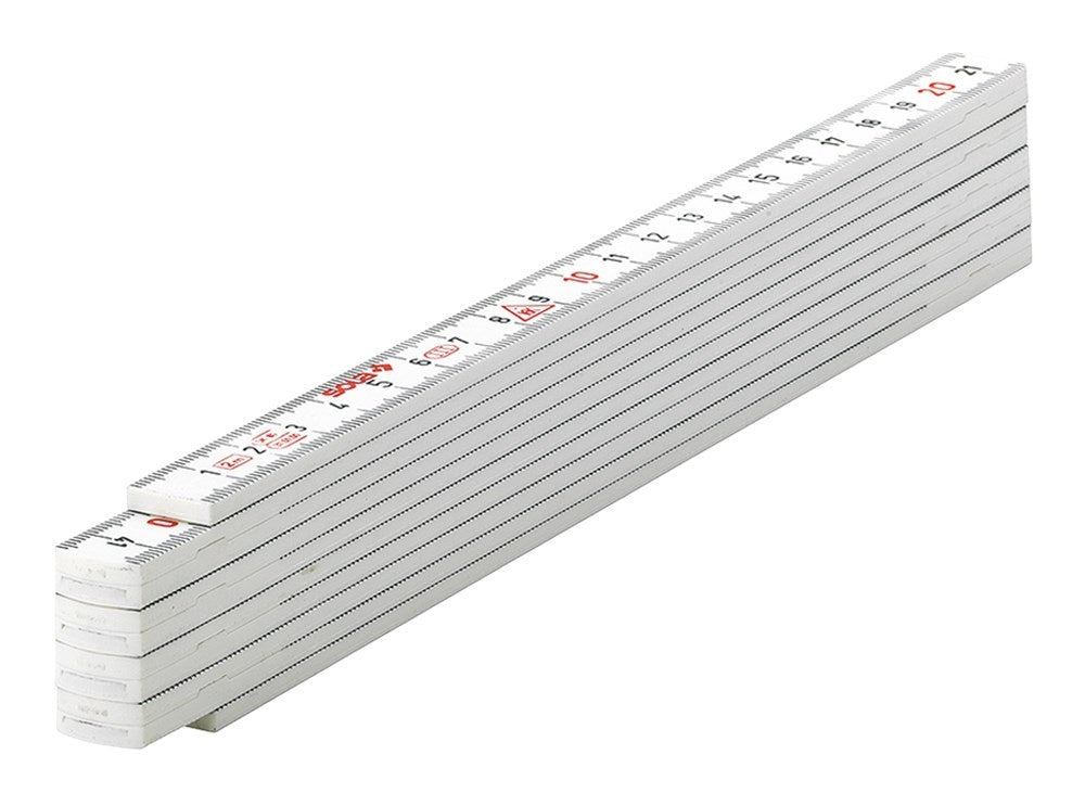 SOLA Folding Rule Plastic 2m/10-Fold Yellow - EG Class 3 HK2/10G SB - 53030101