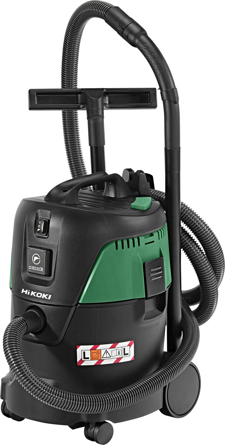 HiKOKI RP250YDLWAZ Premium Construction Vacuum Cleaner 230V