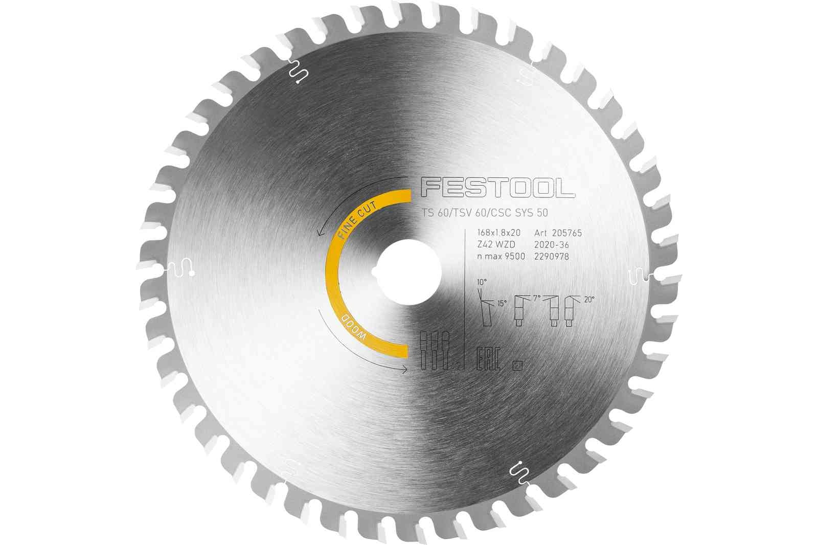 Festool TSV 60 KEBQ-Plus Plunge Cut Circular Saw - 576730