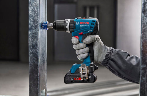Bosch GSB 18V-65 Professional Brushless Combi Drill – 2x 5.0Ah Batteries & Charger 06019N3373